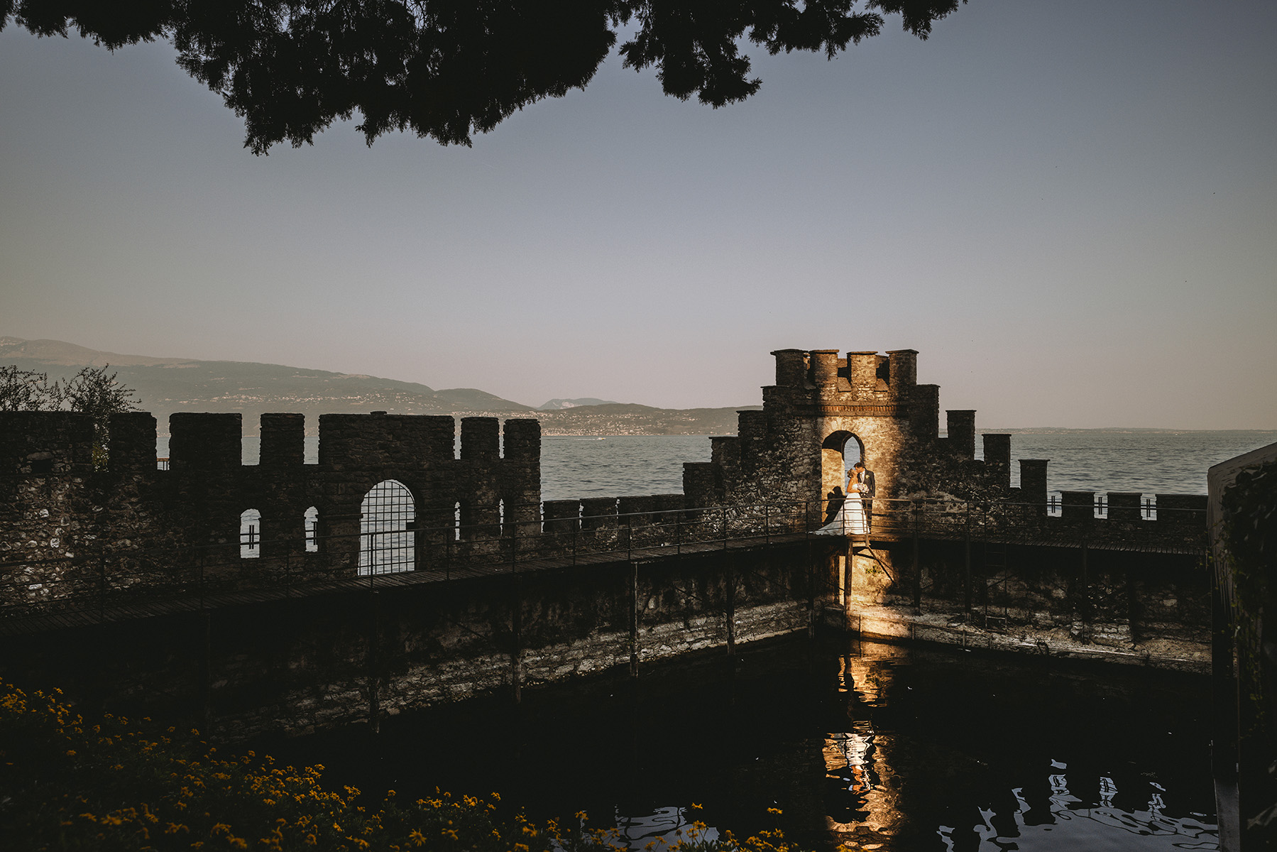 Servizio fotografico matrimonio sul lago di Garda